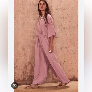 NWOT Free People Venus jumpsuit with pockets-Medium